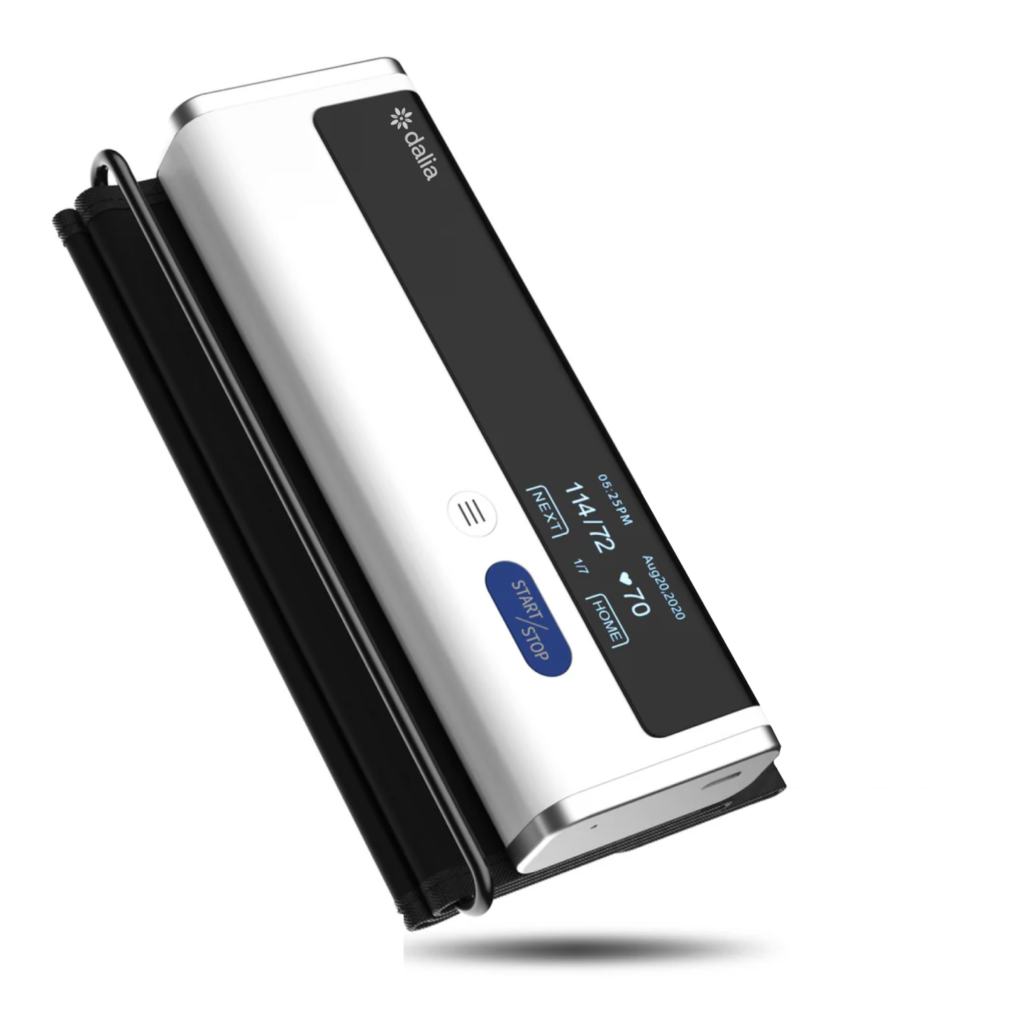 Dalia™Sense Digital BP Monitor — Integrated with Dalia™ Mobile App — Irregular Heartbeat Detection — Monitor Your Key Health Indicators in One Place — Effortlessly Share Your Health Readings from Anywhere with Anyone
